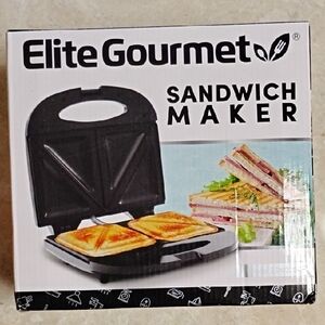 NIB - Elite Gourmet (Double) Sandwich Maker